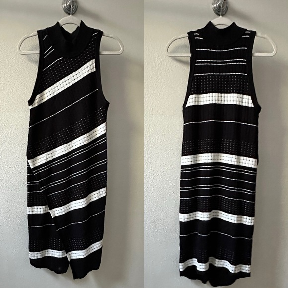 Anthropologie/Moth Asymmetric Striped Dress - Picture 2 of 4